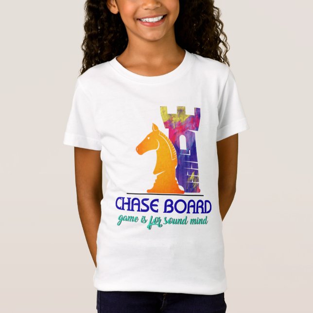 Chase Board Game  T-Shirt – Funny Colorful  (Front)