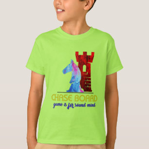 Chase Board Game T-Shirt – Stylish Strategy Game 