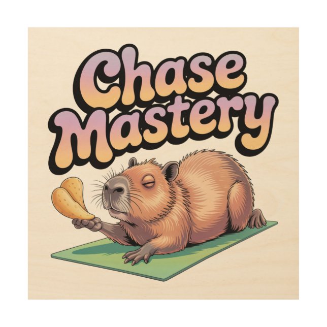 Chase Mastery Wood Wall Art (Front)