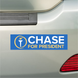 Chase Oliver For President Bumper Car Magnet