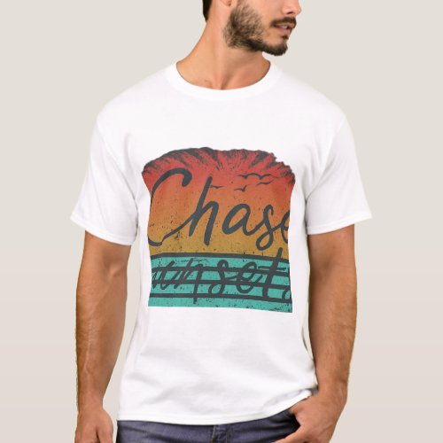 Chase Sunsets T_Shirt
