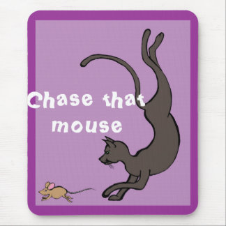 Chase that mouse pad