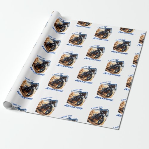Chase The Adventure Wrapping Paper