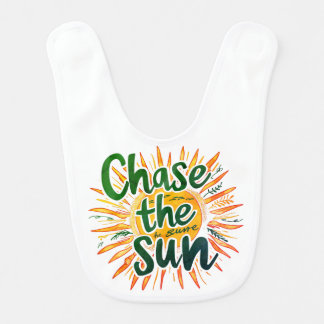 Chase the Sun Baby Bib