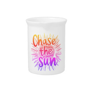 Chase the Sun Beverage Pitcher