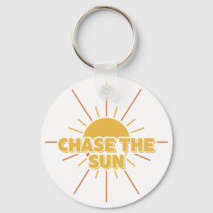 Chase The Sun Keychain