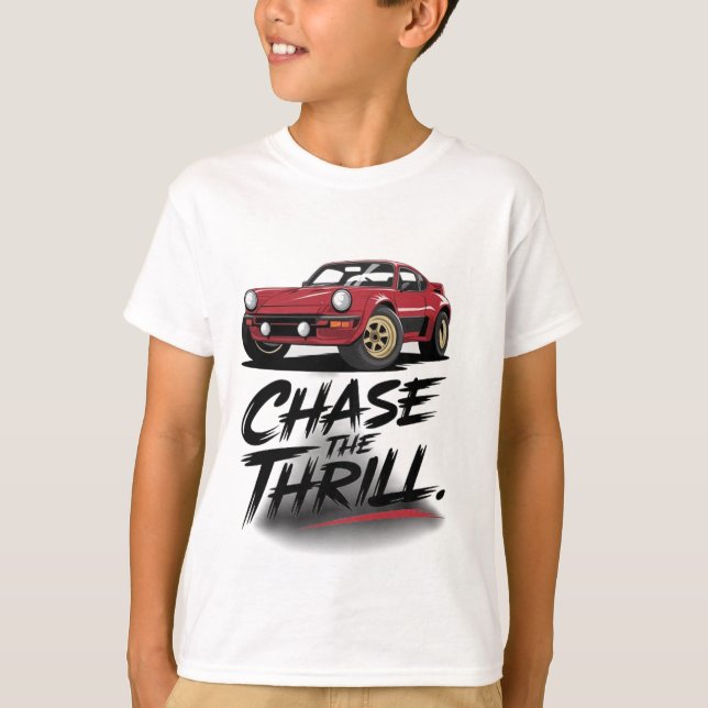 Chase Thrill: Adventure Awaits T-Shirt (Front)