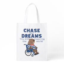 Chase Your Dream Capybara Tote Bag
