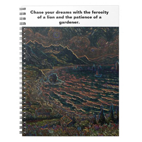 chase your dream notebook