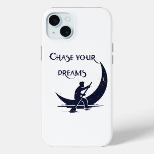 Chase your dreams iPhone 15 plus case