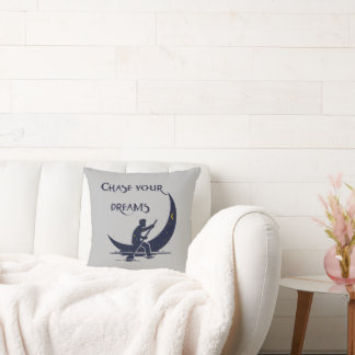 Chase your dreams pillow