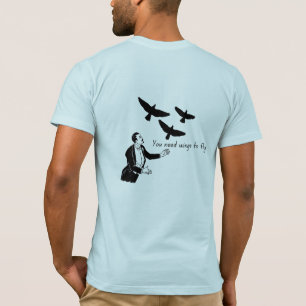 💫 Chase Your Dreams – Wings to Fly Graphic T-Shirt