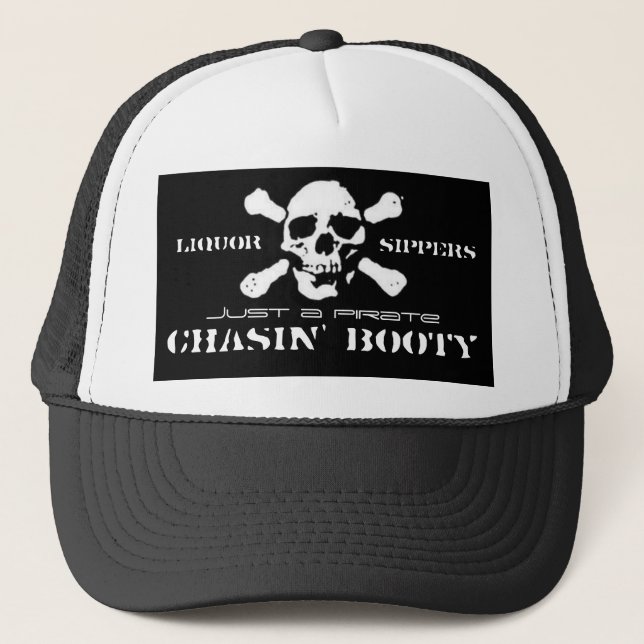 Chasin' Booty Trucker Hat (Front)