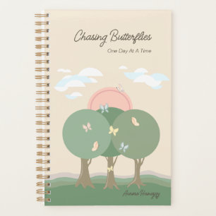 Chasing Butterflies Pastel Boho Name Planner