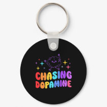 Chasing Dopamine Mental Health Aesthetic  Keychain