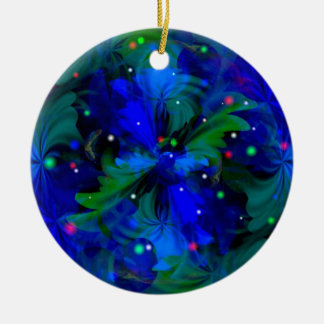Chasing Fireflies Ceramic Ornament