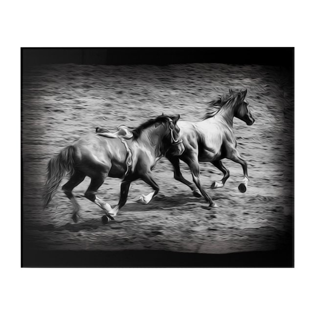 Chasing Freedom - Equine Art   (Front)