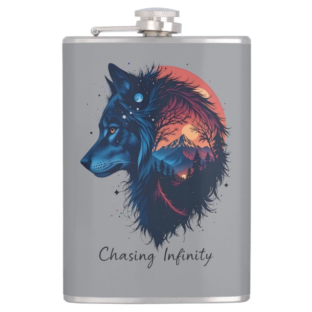 Chasing Infinity Flask (Front)