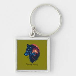 Chasing Infinity keychain