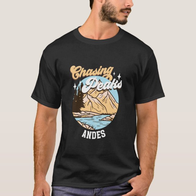 Chasing Peaks - Andes T-Shirt (Front)