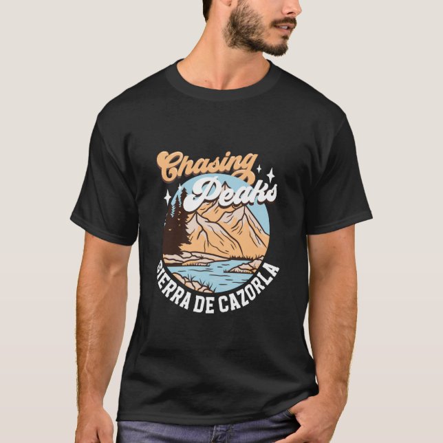 Chasing Peaks - Sierra de Cazorla T-Shirt (Front)