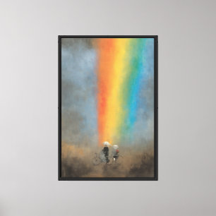 Chasing Rainbows Canvas Print
