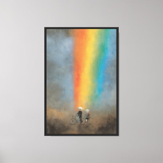 Chasing Rainbows Canvas Print (Front)