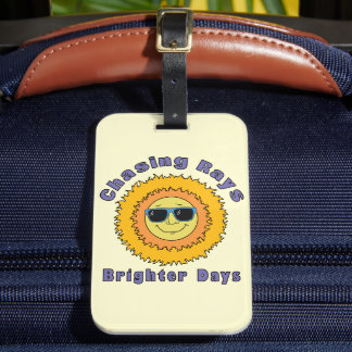 Chasing Rays Luggage Tag