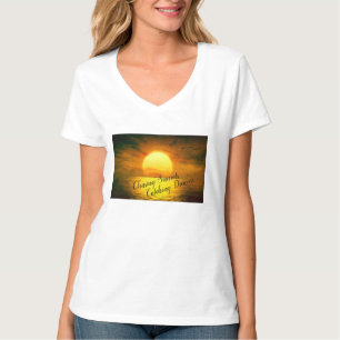 Chasing Sunsets, Catching Dreams Women's T-Shirts
