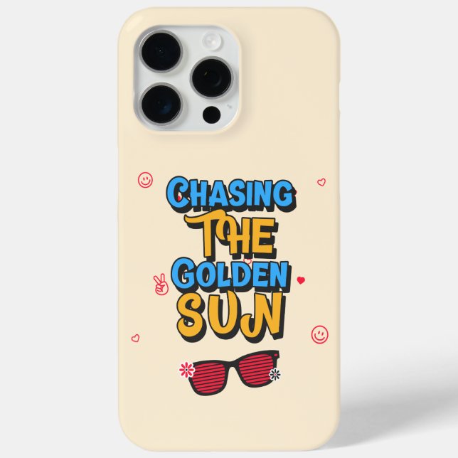 Chasing the Golden Sun Case-Mate iPhone Case (Back)
