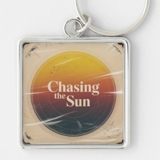 Chasing The Sun Keychain