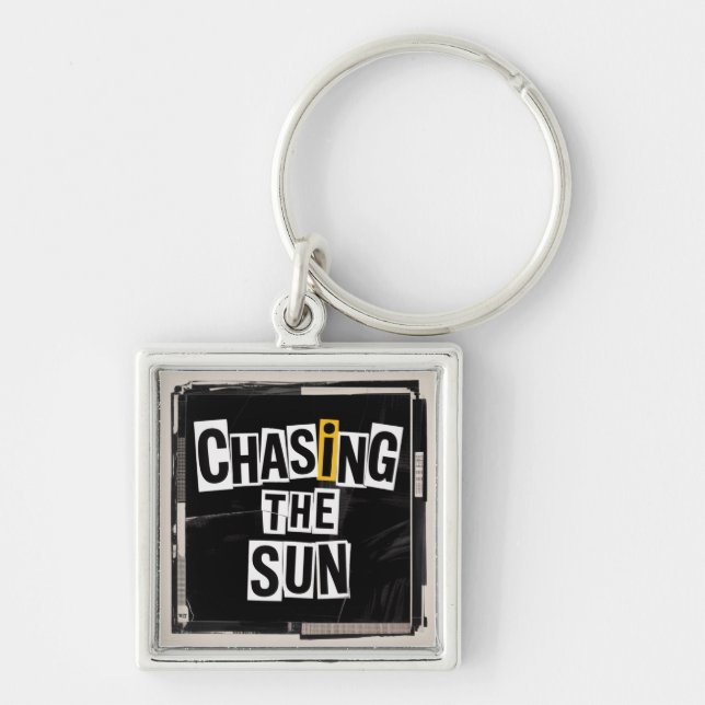 Chasing The Sun Keychain (Front)