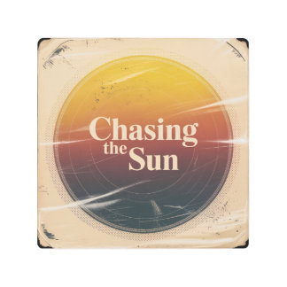Chasing The Sun Metal Print