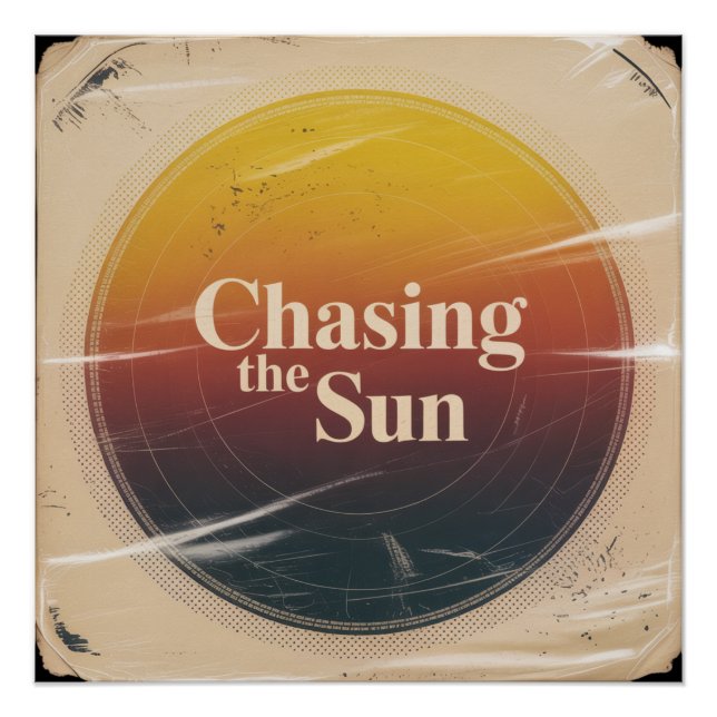 Chasing The Sun Poster (Front)