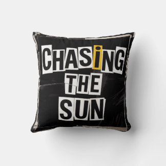 Chasing The Sun Throw Pillow