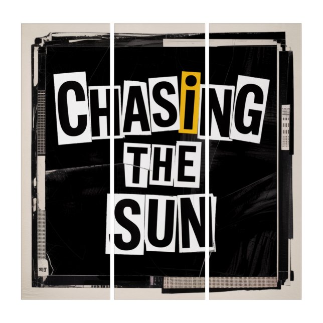 Chasing The Sun Triptych (Front)