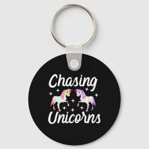 Chasing Unicorns Magical Keychain