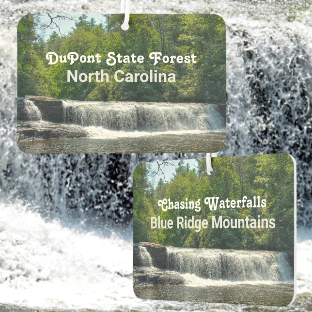 Chasing Waterfalls Blue Ridge Mountains NC Air Freshener (Creator Uploaded)