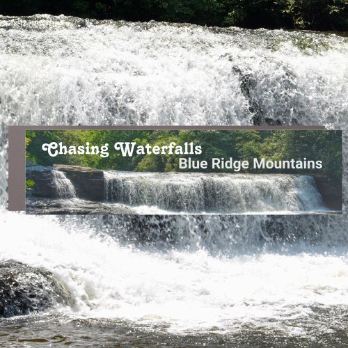 Chasing Waterfalls Blue Ridge Mountains NC Car Magnet