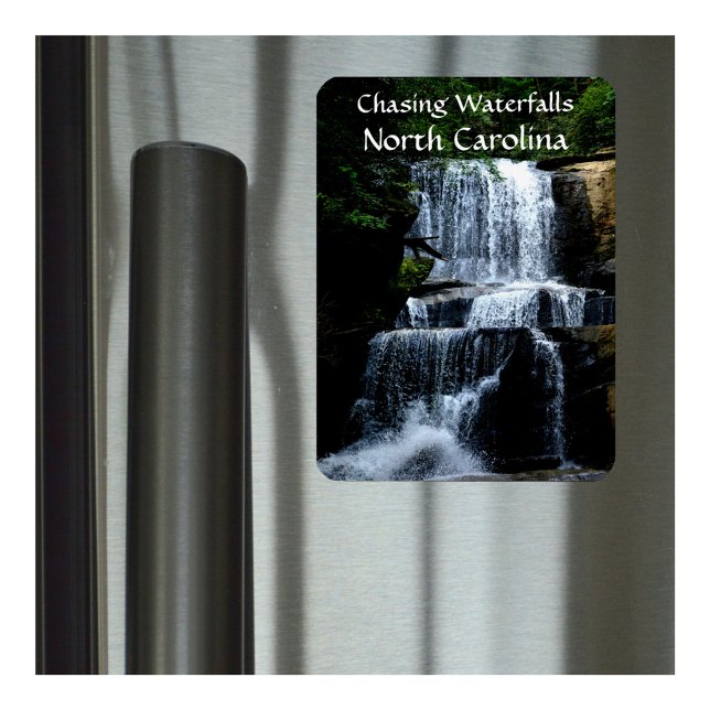 Chasing Waterfalls North Carolina Blue Ridge Magnet (Creator Uploaded)