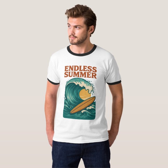 Chasing Waves: The Endless Summer Dream T-Shirt (Front Full)