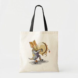Chasmosaurus Dancing A Shaman Ritual Tote Bag