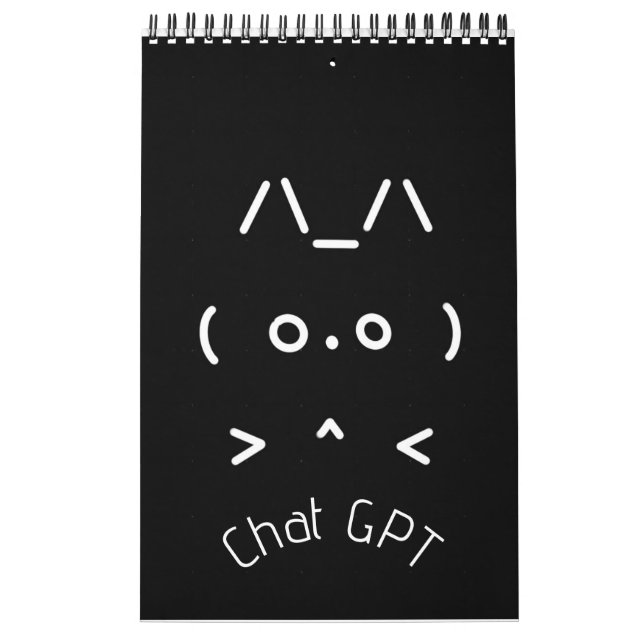 Chat GPT AI-Inspired Agenda Calendar 2 - Color (Cover)