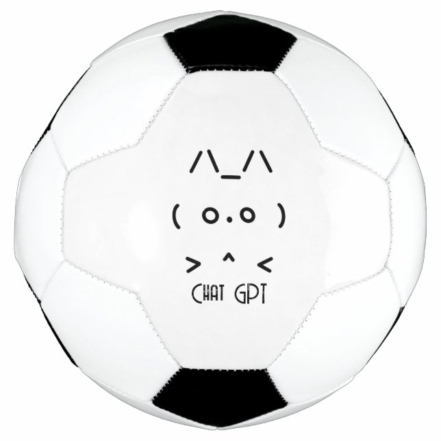 Chat GPT Soccer Ball (Front)