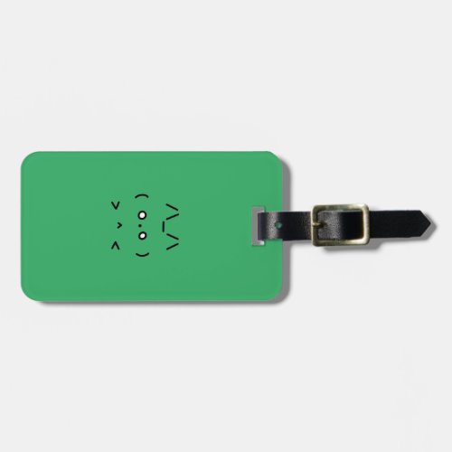 Chat GPT The Traveling Tech Luggage Tag Green