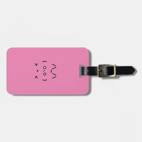 Chat GPT The Traveling Tech Luggage Tag Pink