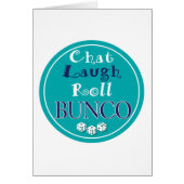 chat,laugh,roll - bunco (Front)