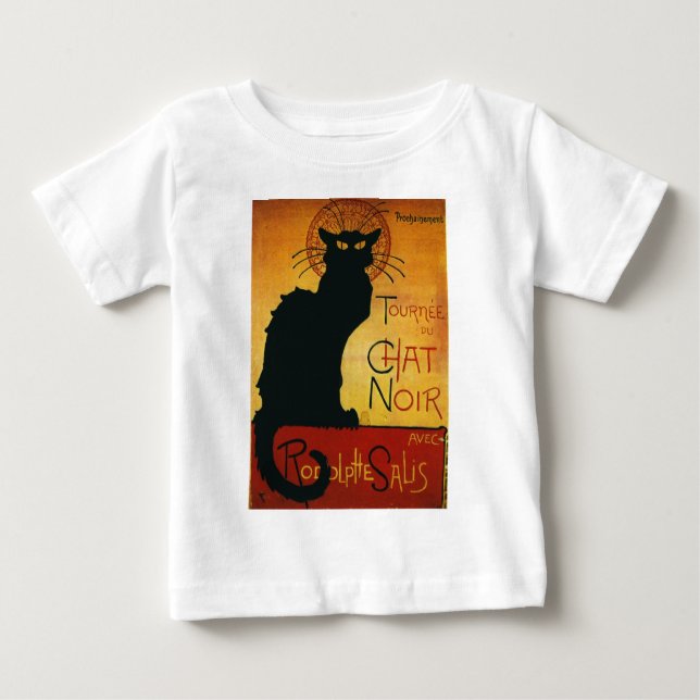 Chat Noir - Black Cat Baby T-Shirt (Front)