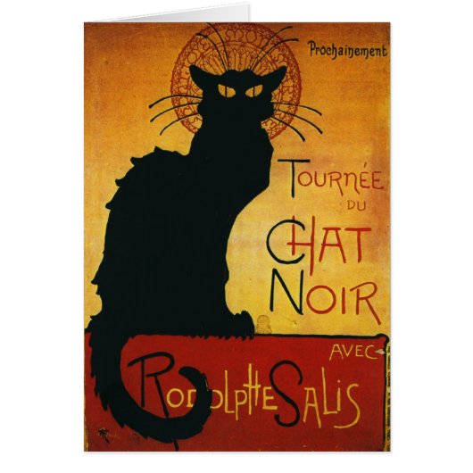 Chat Noir - Black Cat Cards (Front)