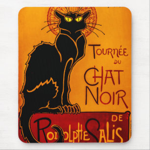 Chat Noir - Black Cat Mouse Pad